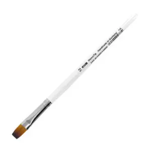 12 Flat KUM Memory Point Artist Brush