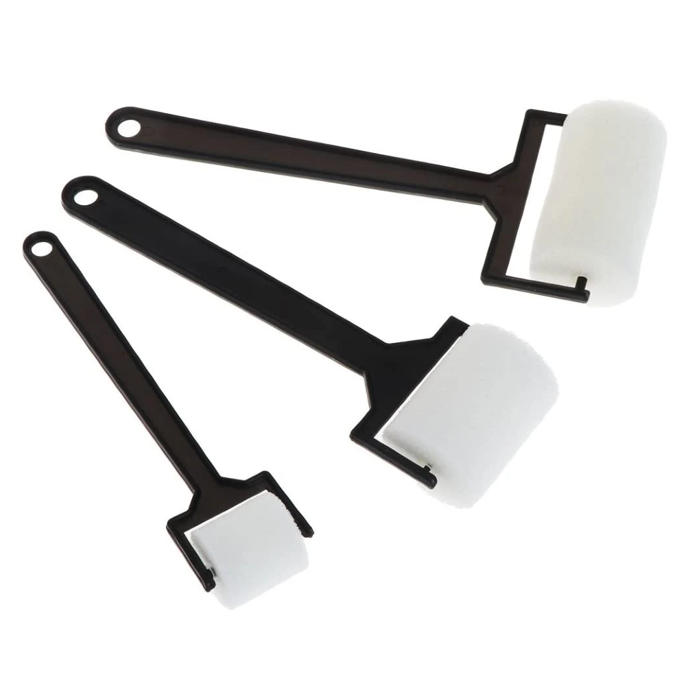 Sponge Rollers displayed diagonally Sponge Rollers displayed diagonally