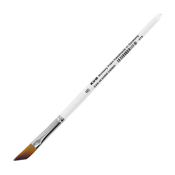 8 Angled Shader KUM Memory Point Artist Brush