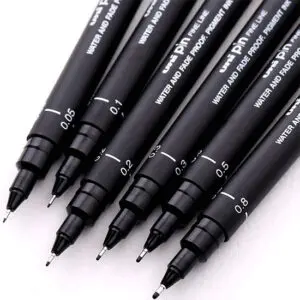 Uni Pin Drawing Pens