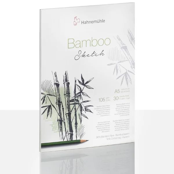 Hahnemuhle BAMBOO Sketch Pad Front Angled View Hahnemuhle BAMBOO Sketch Pad Front Angled View