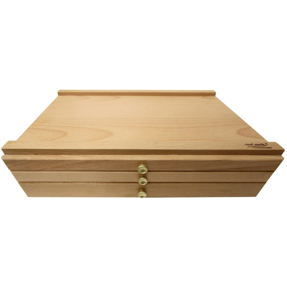 Mont Marte Pastel Box Front view with drawers closed Mont Marte Pastel Box Front view with drawers closed