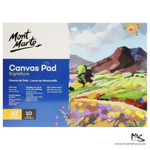 A3 Mont Marte Signature Canvas Pad