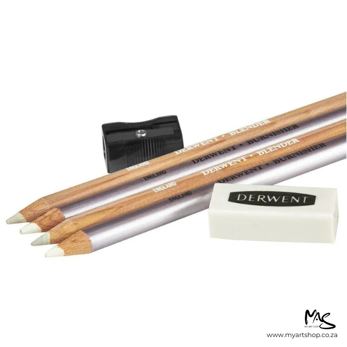 derwent-burnisher-and-blender-set-03 Derwent Burnisher and Blender Set