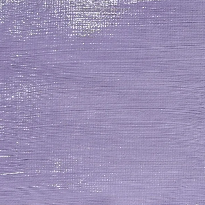 lilac-prime-art-iris-acrylic-paint-swatch The entire block is filled with a Lilac Prime Art Iris Acrylic Paint Swatch. You can see the brushstrokes in the paint.