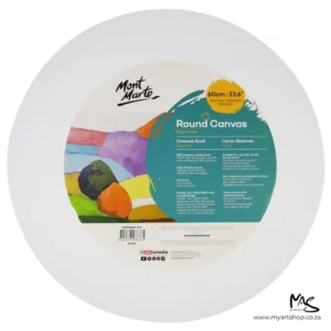 Mont Marte Round Stretched Canvas 60cm