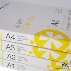 Prime Art Stretched Canvas Yellow Label