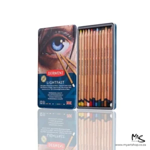 Set of 12 Derwent Lightfast Pencils
