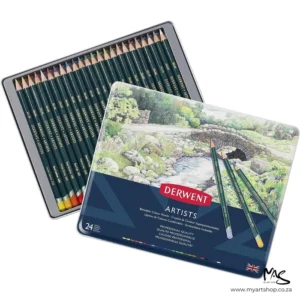 Set of 24 Derwent Artist Pencils