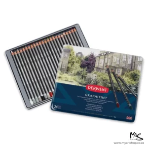 Set of 24 Derwent Graphitint Pencils