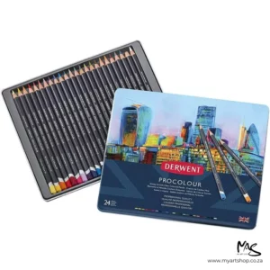 Set of 24 Derwent Procolour Pencils