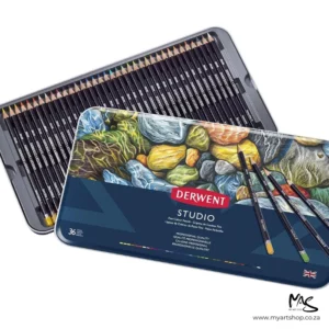 Set of 36 Derwent Studio Coloured Pencils