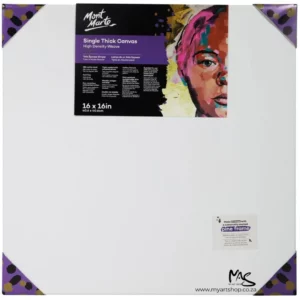 16" x 16" Mont Marte Professional Stretched Canvas