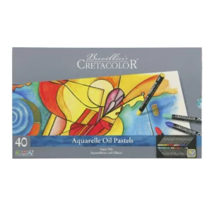 40's Cretacolor Aqua Stic Aquarelle Oil Pastels Set