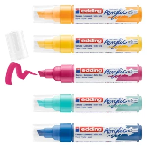 Edding Acrylic Marker Set Abstract Loose markers