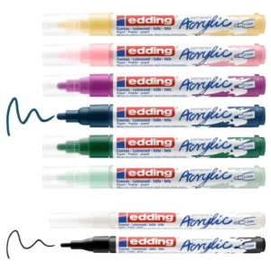 Edding Acrylic Marker Starter Set loose markers