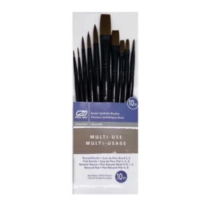 Pro-Art Multi Use Brush Set 10 piece