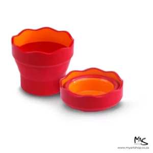 Faber Castell Clic & Go Water Cup Red