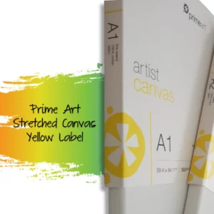 Stretched Canvas Prime Art Yellow Label