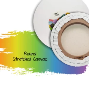 Stretched Canvas Round