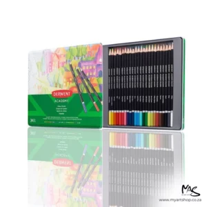 Set of 24 Derwent Academy Coloured Pencils