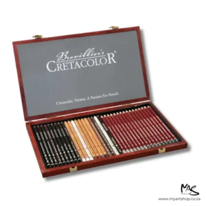 Cretacolor Sketch and Graphite Wooden Box Set