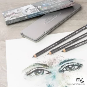 Cretacolor Watercolour Graphite Pocket Set