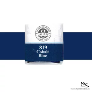 Cobalt Blue Mungyo Professional Watercolour Half Pan