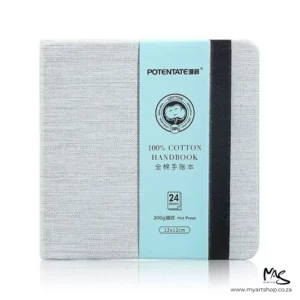 Potentate Watercolour Square Handbook Hot Press Light Blue Cover