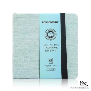 Potentate Watercolour Square Handbook Hot Press Turquoise Cover
