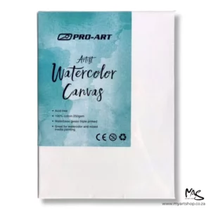 18cm x 24cm Pro Art Watercolour Canvas