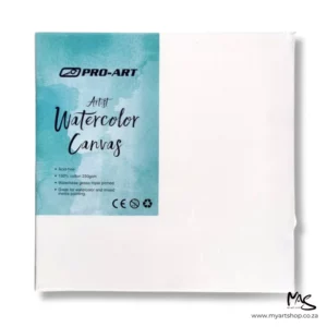 30cm x 30cm Pro Art Watercolour Canvas