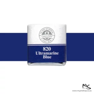 Ultramarine Mungyo Professional Watercolour Half Pan