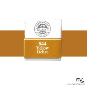 Yellow Ochre Mungyo Professional Watercolour Half Pan