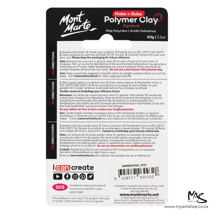 bronze-mont-marte-polymer-clay-02 Bronze Mont Marte Polymer Clay