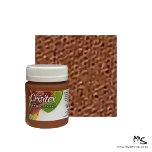 Copper Crisitex Metallic Fabric Paint 120ml