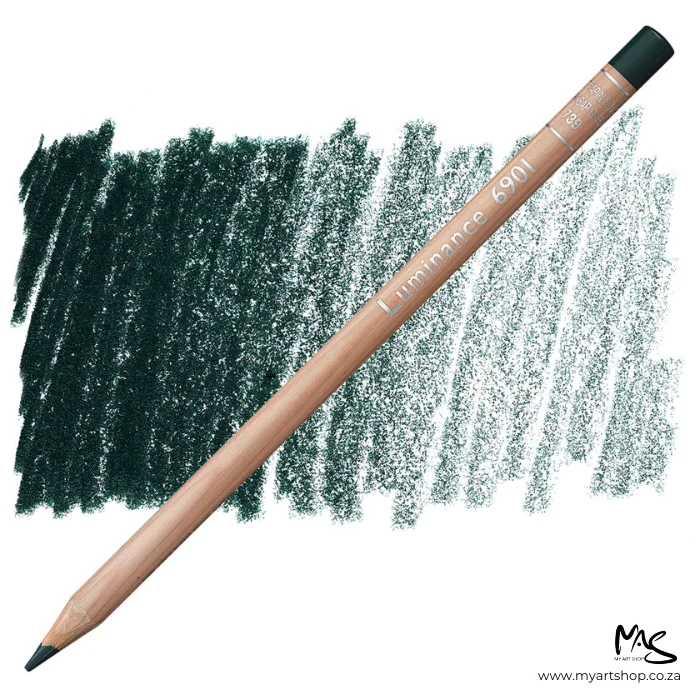 dark-sap-green-caran-dache-luminance-6901-colour-pencil-04 Dark Sap Green Caran D'Ache Luminance 6901 Colour Pencil
