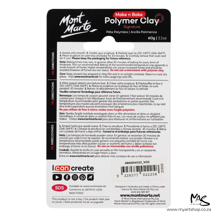 mauve-mont-marte-polymer-clay-02 Mauve Mont Marte Polymer Clay