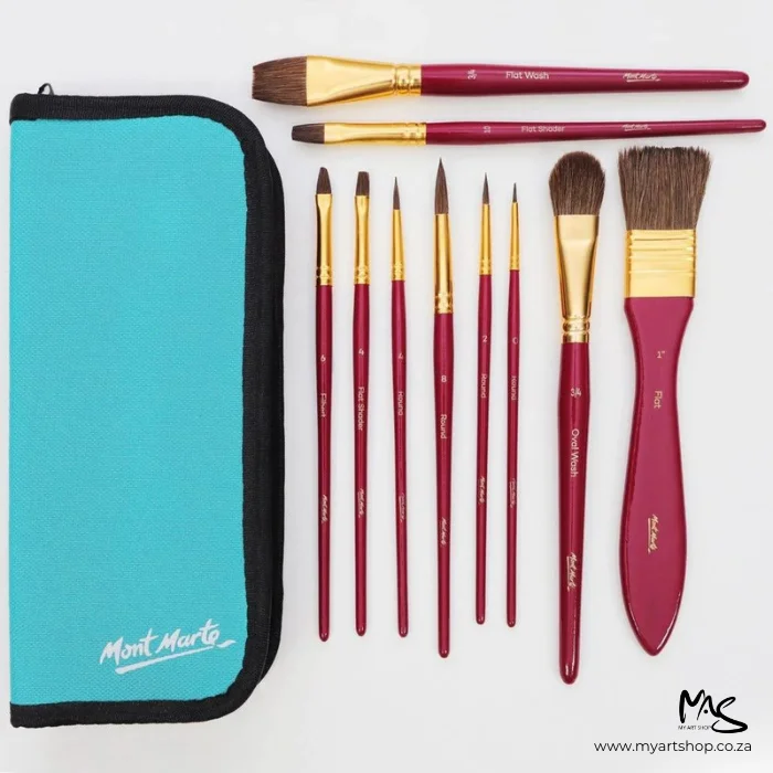 mont-marte-signature-watercolour-brush-set-03 Mont Marte Signature Watercolour Brush Set