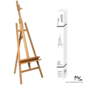 Mont Marte Wooden Floor Easel with Tilt