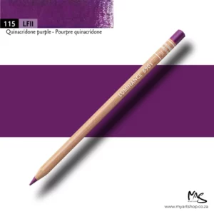Quinacridone Purple Caran D'Ache Luminance 6901 Colour Pencil