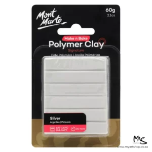 Silver Mont Marte Polymer Clay