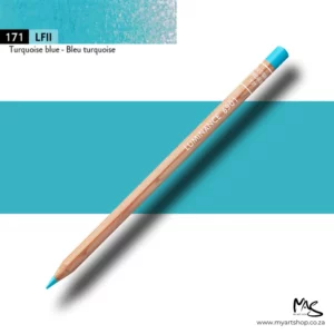 Turquoise Blue Caran D'Ache Luminance 6901 Colour Pencil