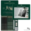 Faber Castell Pitt Graphite Matt and Castell 9000 Set