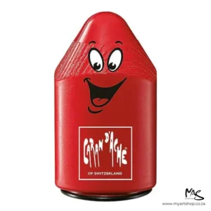 Caran D'Ache Double Hole Plastic Sharpener Red