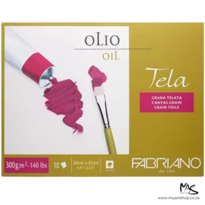 Fabriano Tela Oil Painting Block 24cm x 32cm