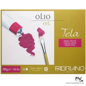 Fabriano Tela Oil Painting Block 30cm x 40cm