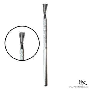 Metal Handle Dala Sculpture Wire Brush