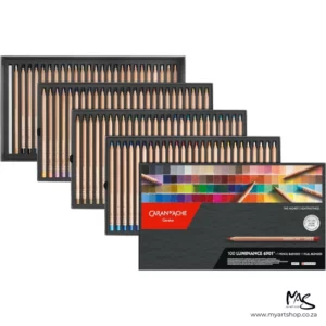Set of 100 Caran D'Ache Luminance 6901 Coloured Pencils