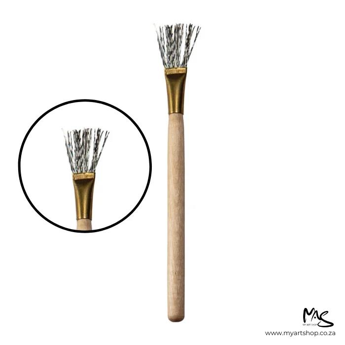 Wooden Handle Dala Sculpture Wire Brush